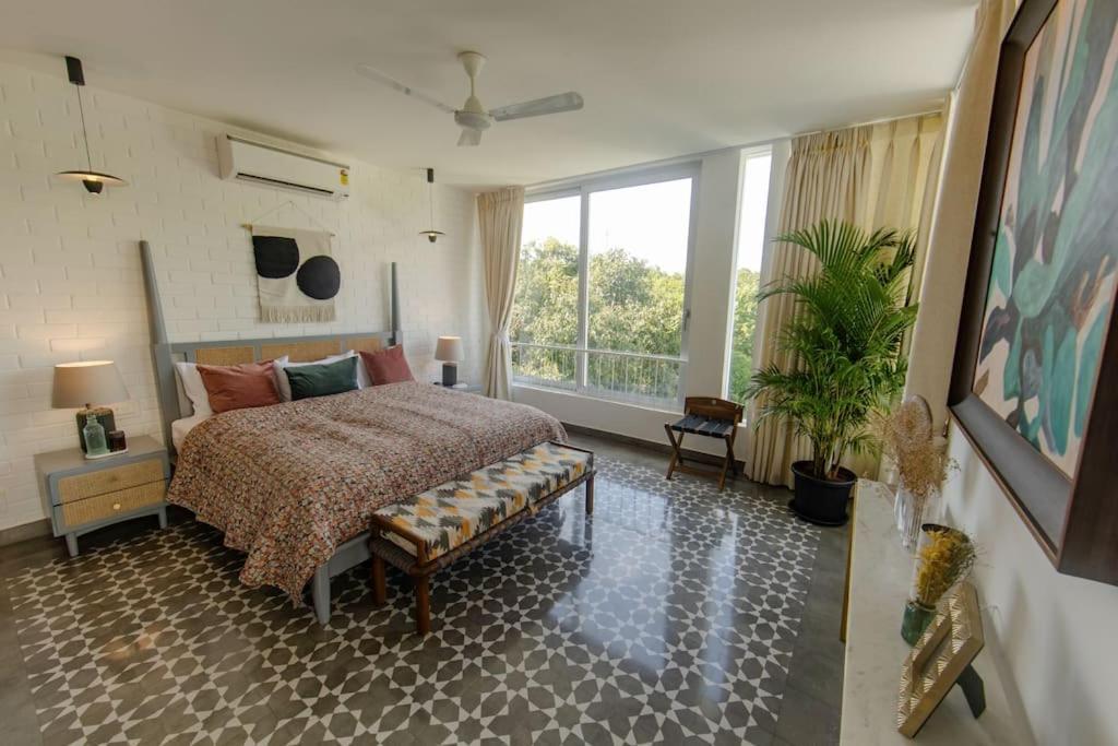 Presidential Luxury Villa Anjuna With Pvt Pool & Bathtub, Most Prime Location المظهر الخارجي الصورة