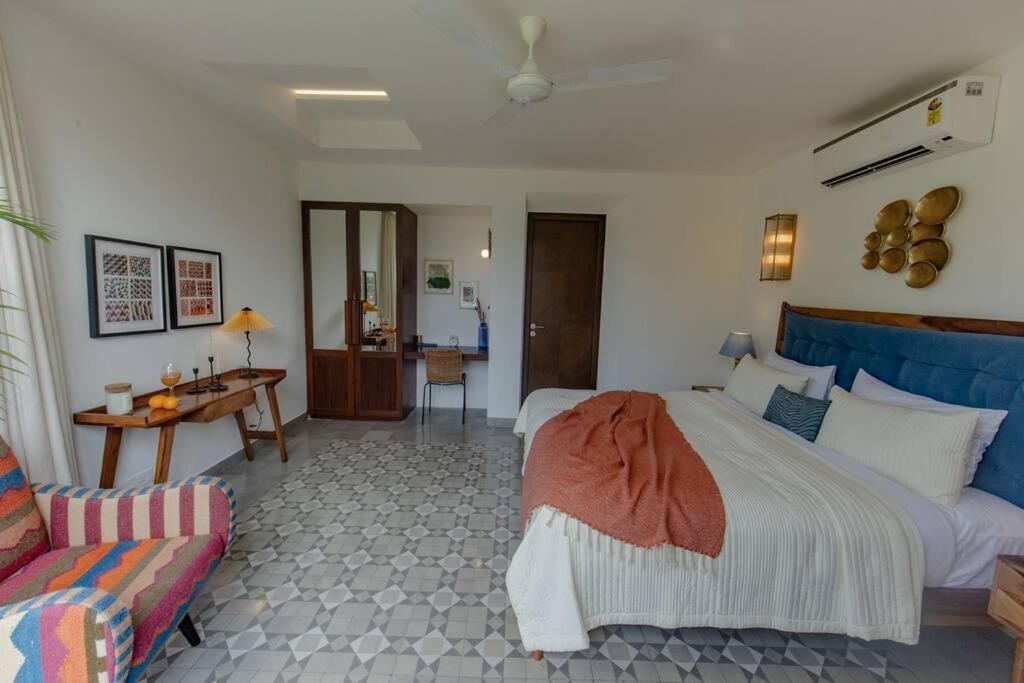 Presidential Luxury Villa Anjuna With Pvt Pool & Bathtub, Most Prime Location المظهر الخارجي الصورة